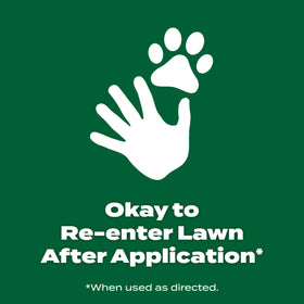 Lawn in spring, summer, or fall treated with Scotts Green Max