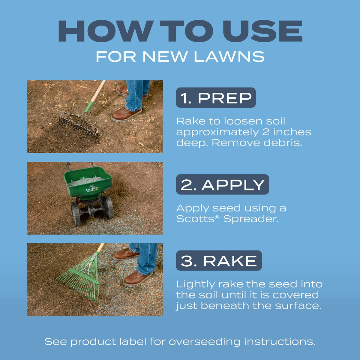 Keep soil surface moist until seedlings reach two inches tall.
