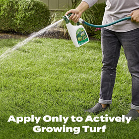 Scotts Liquid Green Max coverage up to 2,000 sq ft enhances lawn nourishment