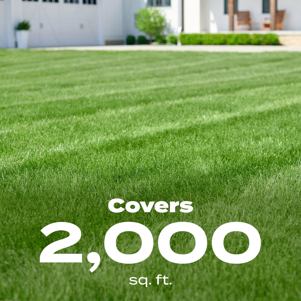 Scotts lawn food applied to actively growing turf supports healthier color.