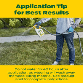Scotts Liquid Turf Builder Plus 2 Weed Control targets dandelions and clover for healthier turf.