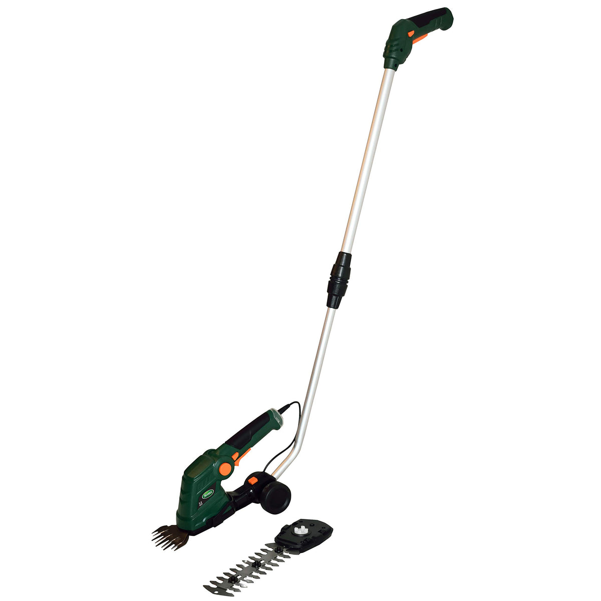 Scotts LSS10272PS battery-powered hedge trimmer with 6.7-inch blade for precise trimming