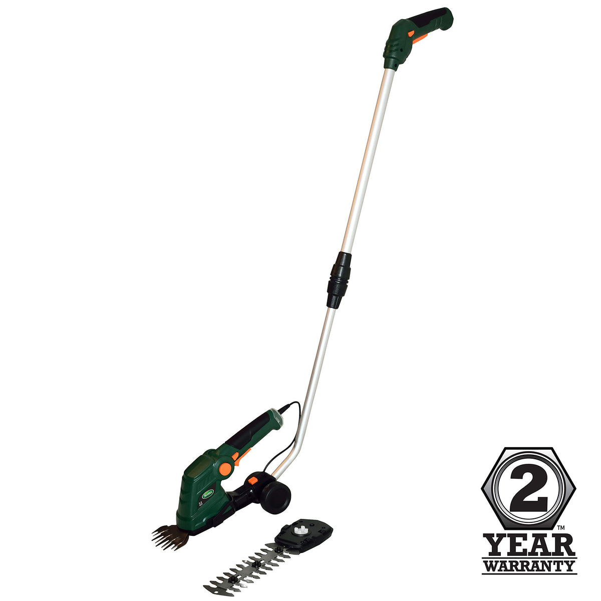 Scotts LSS10272PS wheeled extension handle enables comfortable trimming without bending