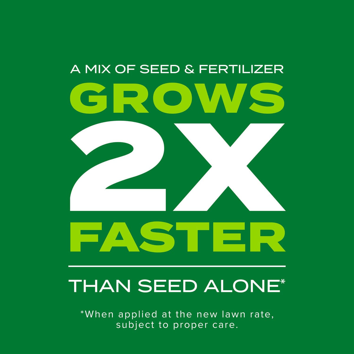 Scotts Turf Builder Rapid Grass lawn application for new or overseed projects.