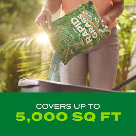 Scotts Turf Builder Rapid Grass coverage for new lawn at 1,495 sq ft.