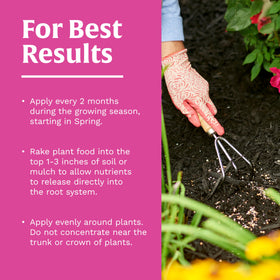 Scotts Rose & Bloom safety directions ensure gentle, worry-free use