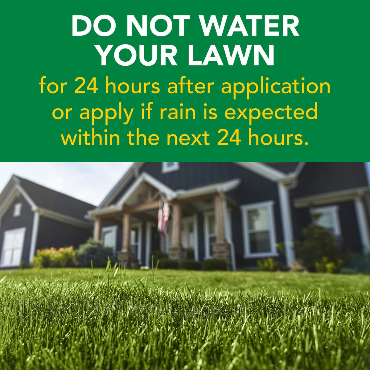 Coverage up to 5,000 sq ft per bag simplifies lawn care