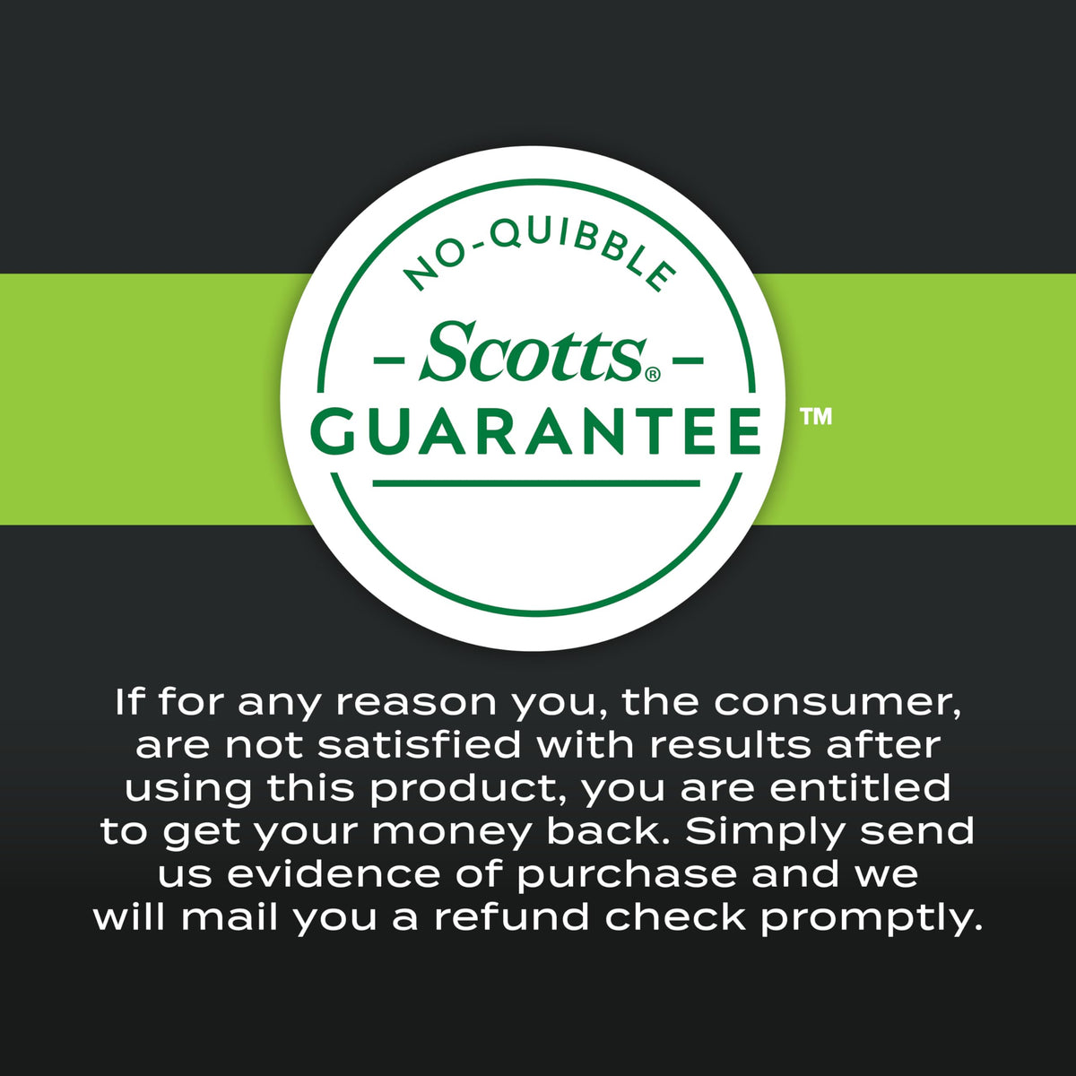 Scotts Turf Builder Triple Action covers up to 8,000 sq ft on packaging