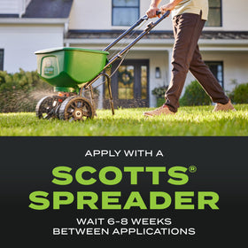 Scotts Turf Builder results in a healthier, greener lawn after treatment