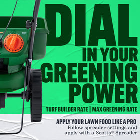 Apply on a dry lawn with temperatures between 60–90°F for optimal results.