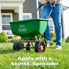 Scotts Turf Builder Lawn Food Northern applied on wet or dry lawn.