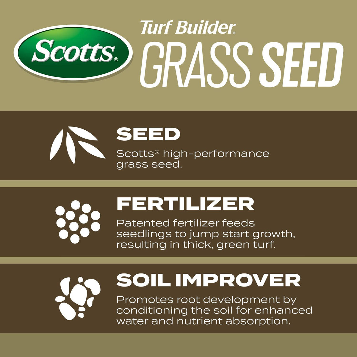 Root-building nutrition components aiding deeper root growth in tall fescue
