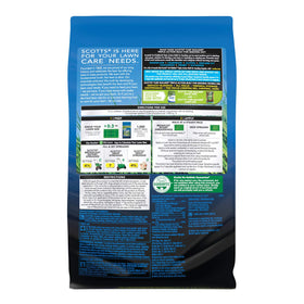 Scotts Turf Builder Triple Action spreader settings guide for even coverage.
