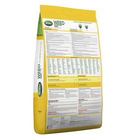 One bag of Scotts Weed Control covers up to 5,000 sq ft for lawn coverage.