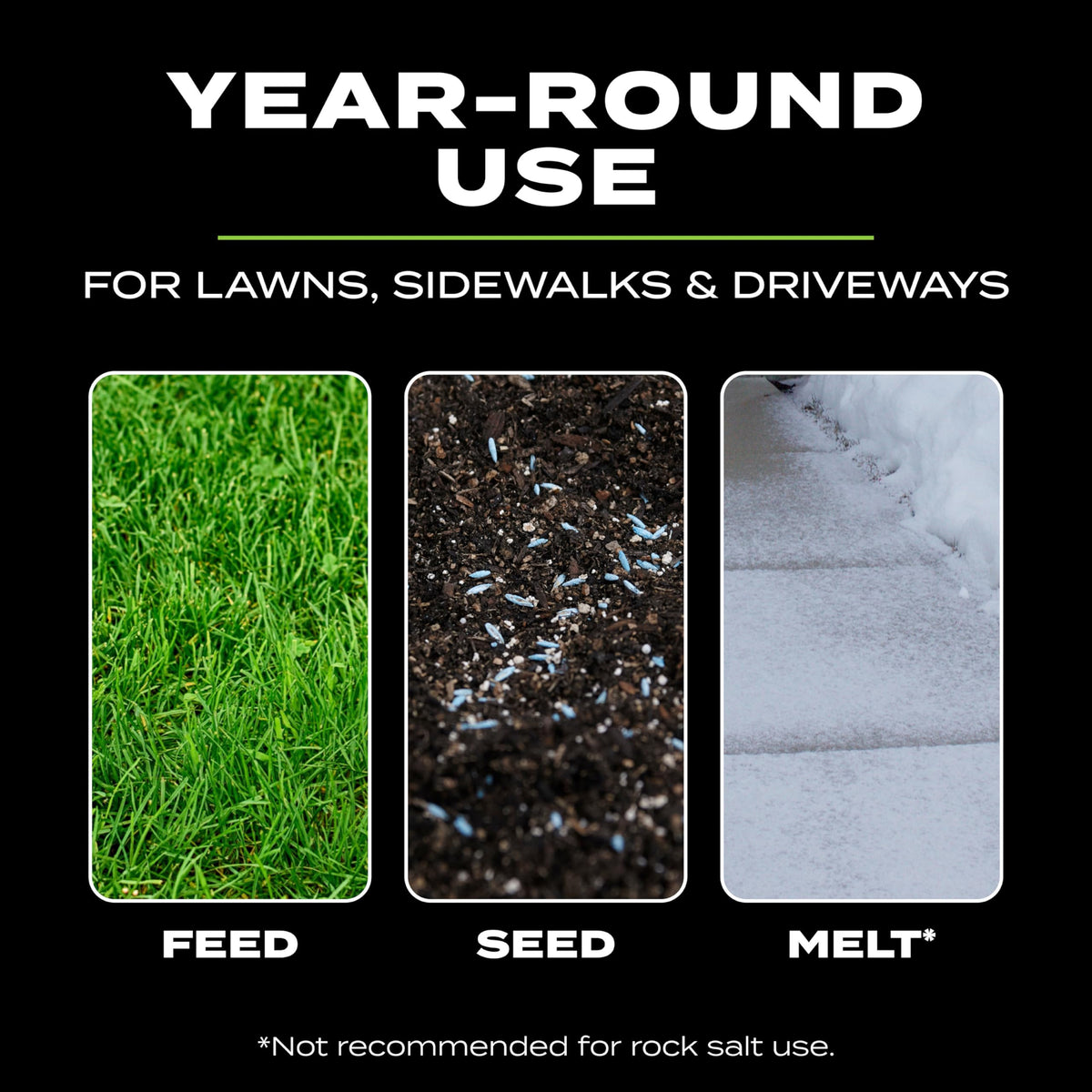 Scotts Whirl spreads grass seed evenly for spring reseeding