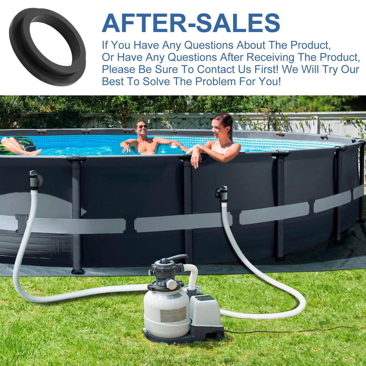 Screw Man pool pump maintenance set for filtration upkeep