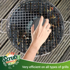 Two-pack SCRUBIT kit with comfortable sponge handle.