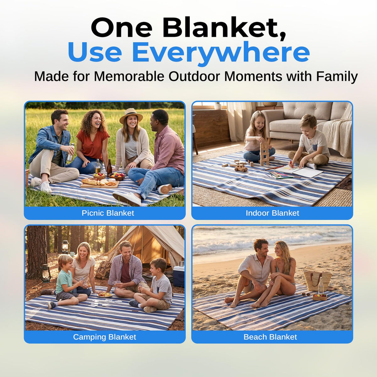 Scuddles easy-care blanket with durable material for frequent use