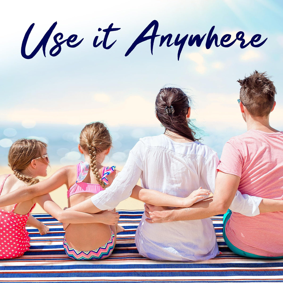 Scuddles picnic blanket waterproof backing visible on surface for moisture defense