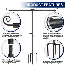 SCWN anti-wind clips securing flags in breeze