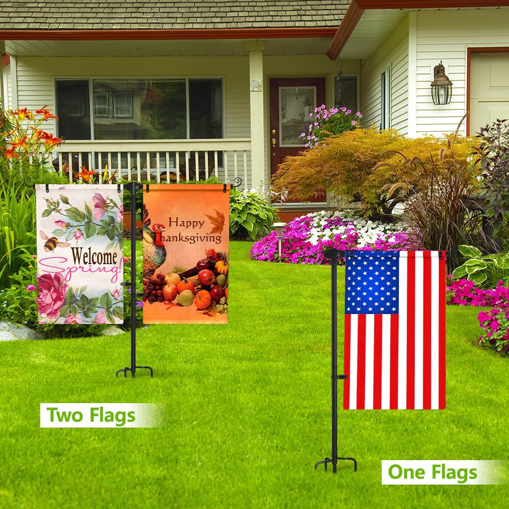 SCWN garden flag stand suitable for homes and businesses