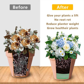SCyiqifa planters bottom mat image shows improved airflow and drainage.