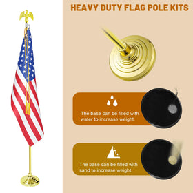 SCZS included 3x5 American flag ready for immediate display