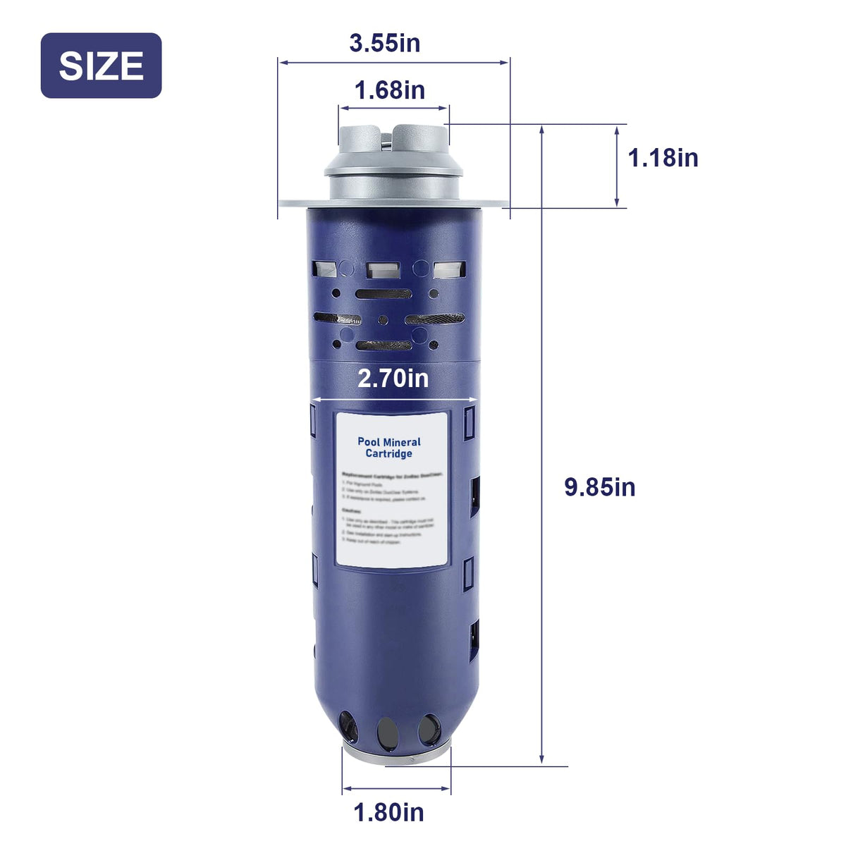 Sdanbom Vision Pro compatible component closeup for improved filtration