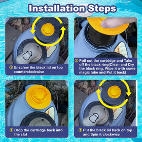 SDANBOM W28000 water-clarity improvement during pool season
