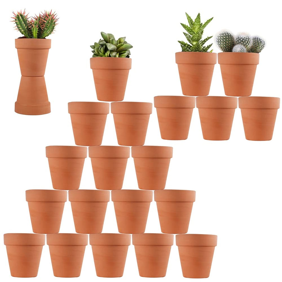 Sderoq terracotta pot set of 22-pack boxed for easy DIY projects.