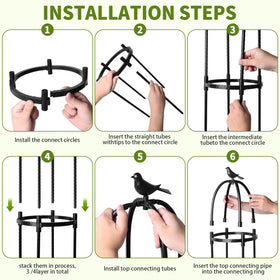 SDLDEER easy-install trellis requires no tools for quick setup.
