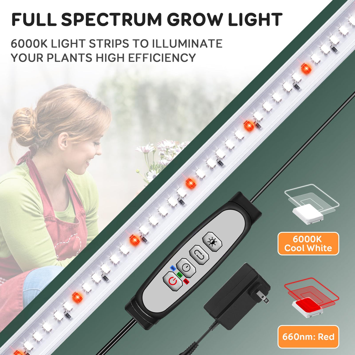 SDOVUERC dimming level controls for customizing light intensity.