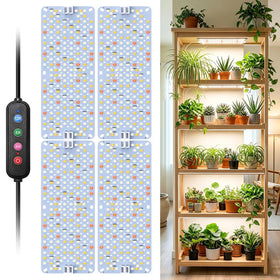 SDOVUERC full-spectrum 768-LED panel assembly for healthy seedling growth.