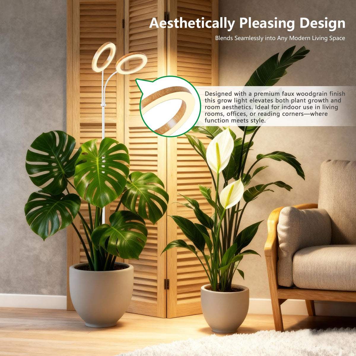 SDOVUERC timer display enables auto-scheduling for consistent plant lighting.