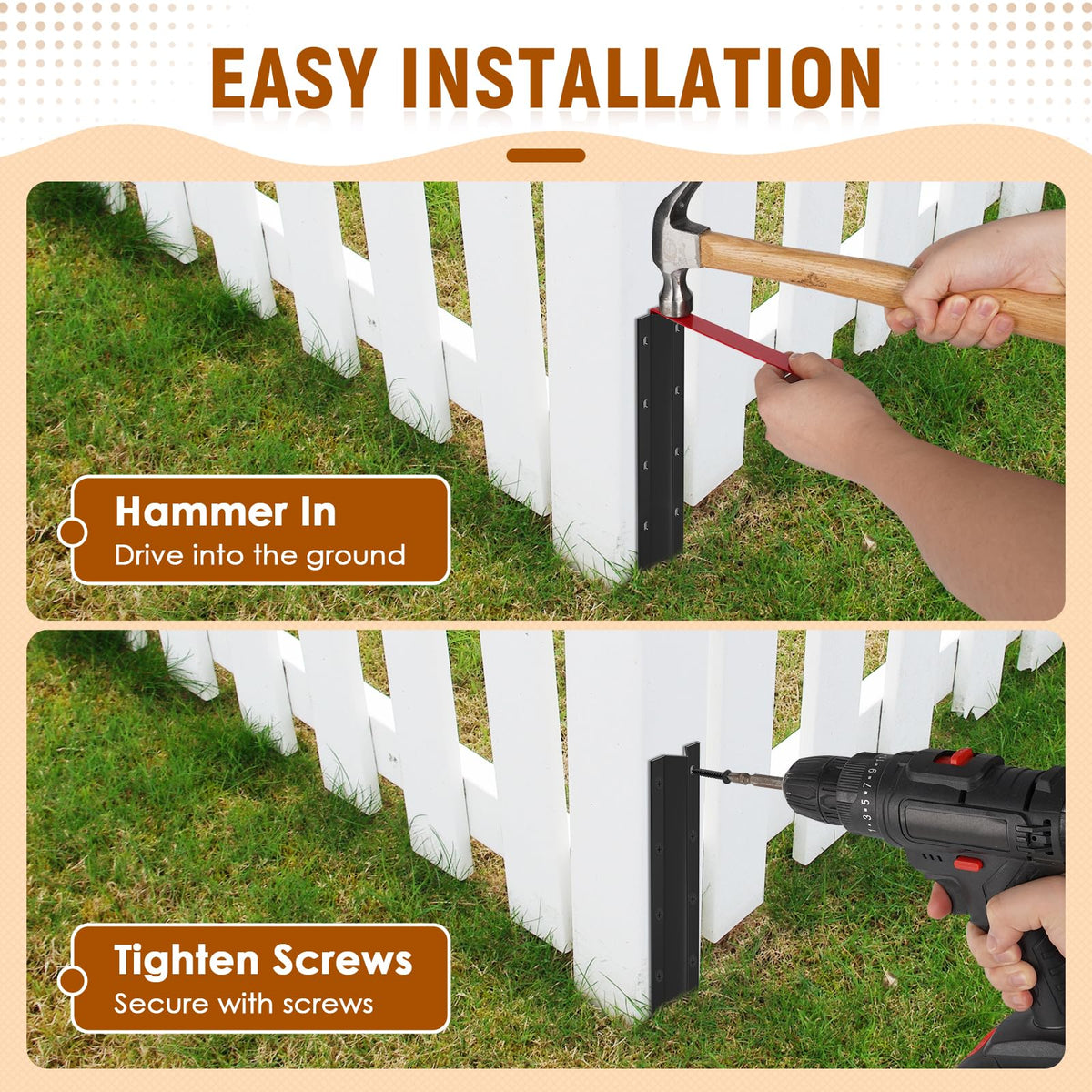 SDSNTE sharp tip enables easy below-ground installation