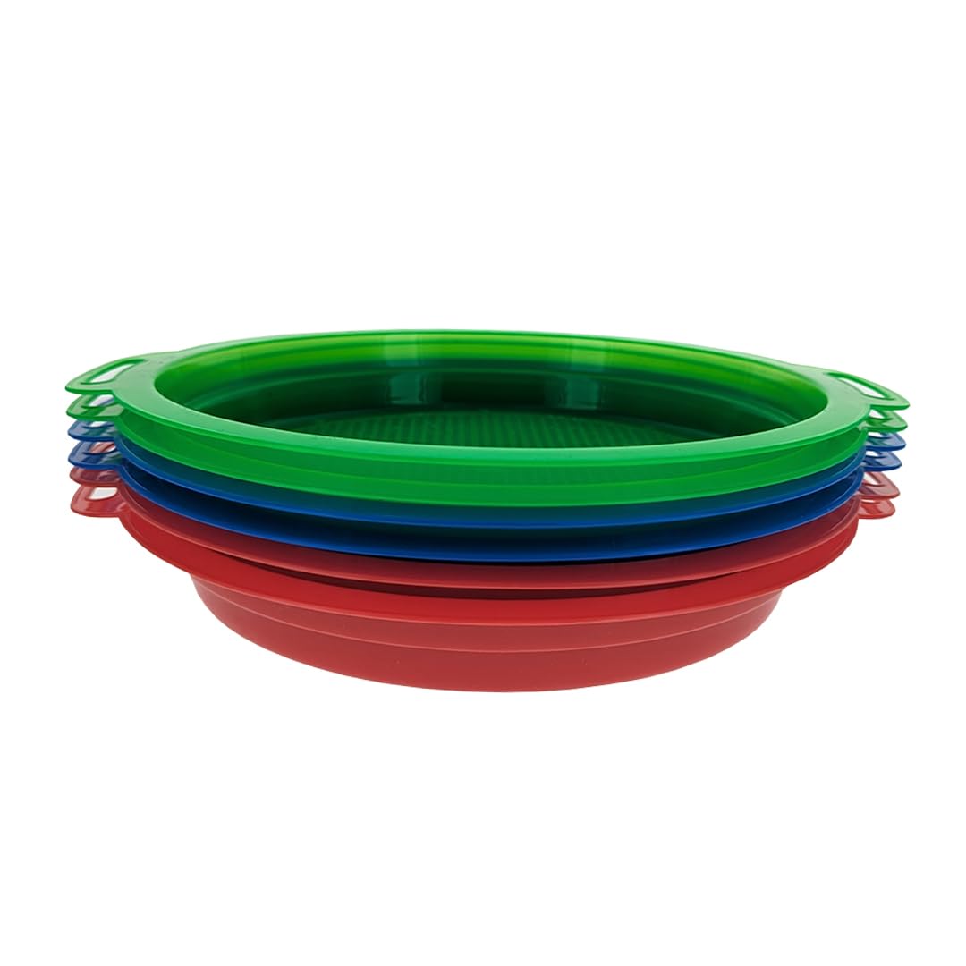 Family-friendly SE sand pans set prepared for outdoor learning and fun.
