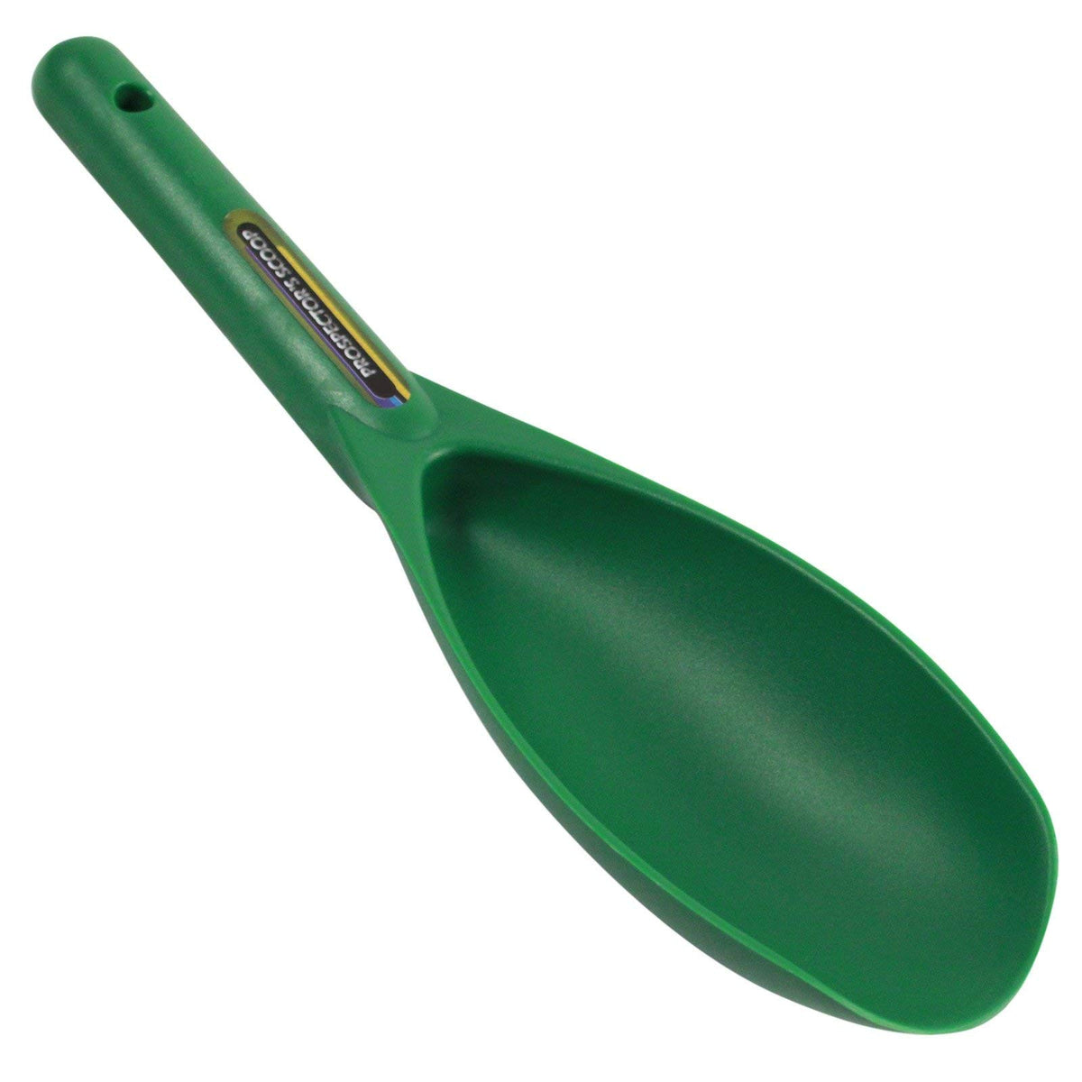 SE Green Prospector's Scoop in bright green aids easy gold spotting.