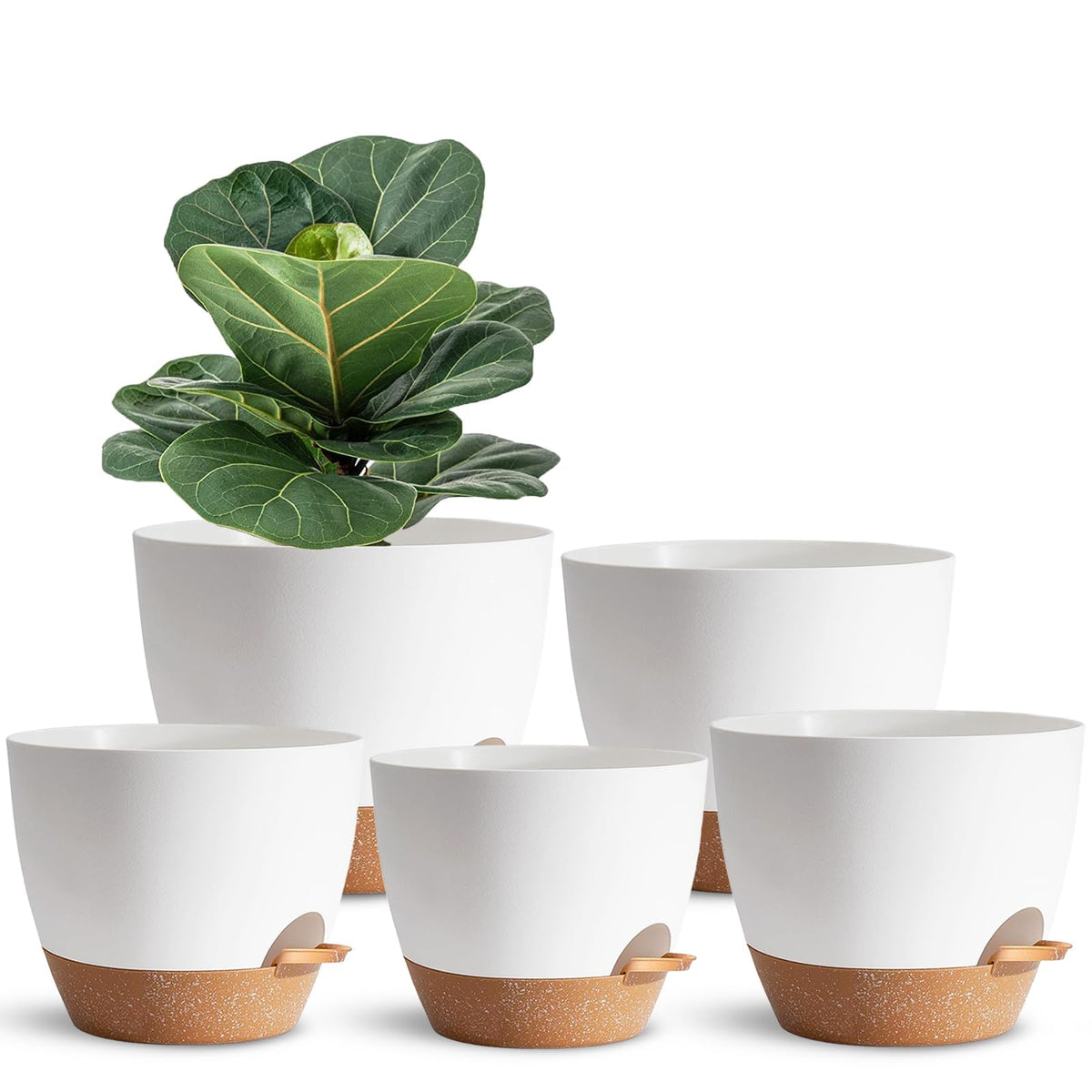 SE SUN-E self-watering pot, 7-inch, ideal for thriving indoor plants