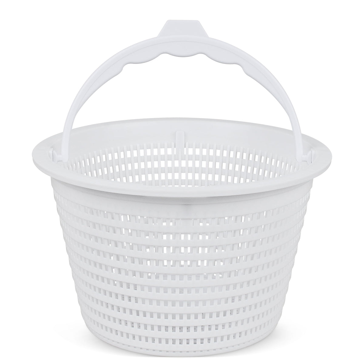 Seaiyomg 8in durable molded skimmer basket close-up, precise Hayward compatibility.