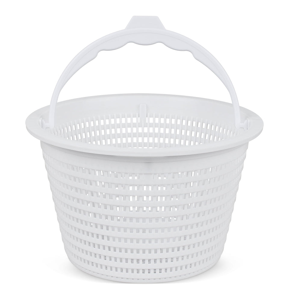 Seaiyomg 8in durable molded skimmer basket close-up, precise Hayward compatibility.