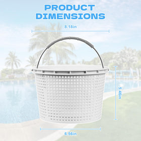 Seaiyomg weighted base visible keeps the basket submerged for optimal debris trapping.