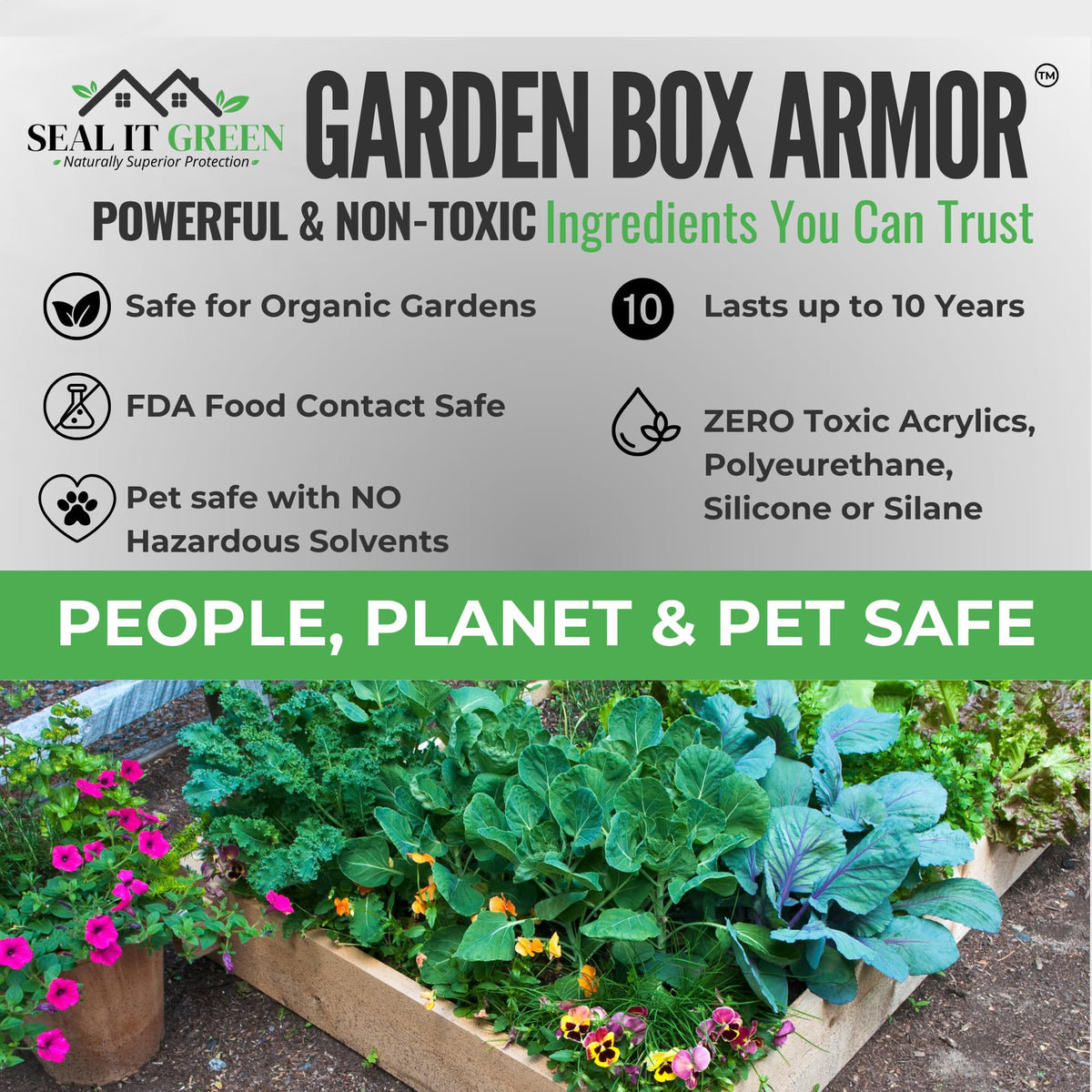 Seal It Green Garden Box Sealer DIY bird house project