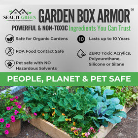 Seal It Green Garden Box Sealer DIY bird house project