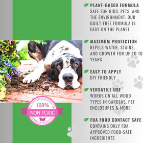 Seal It Green Garden Box Sealer raised bed coverage