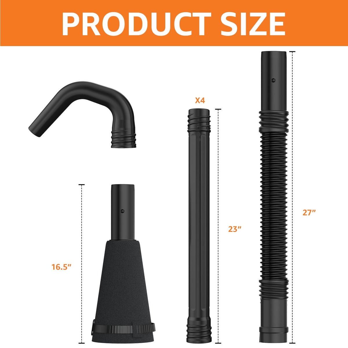 Sealegend kit extended to 11 feet with tubes and hose