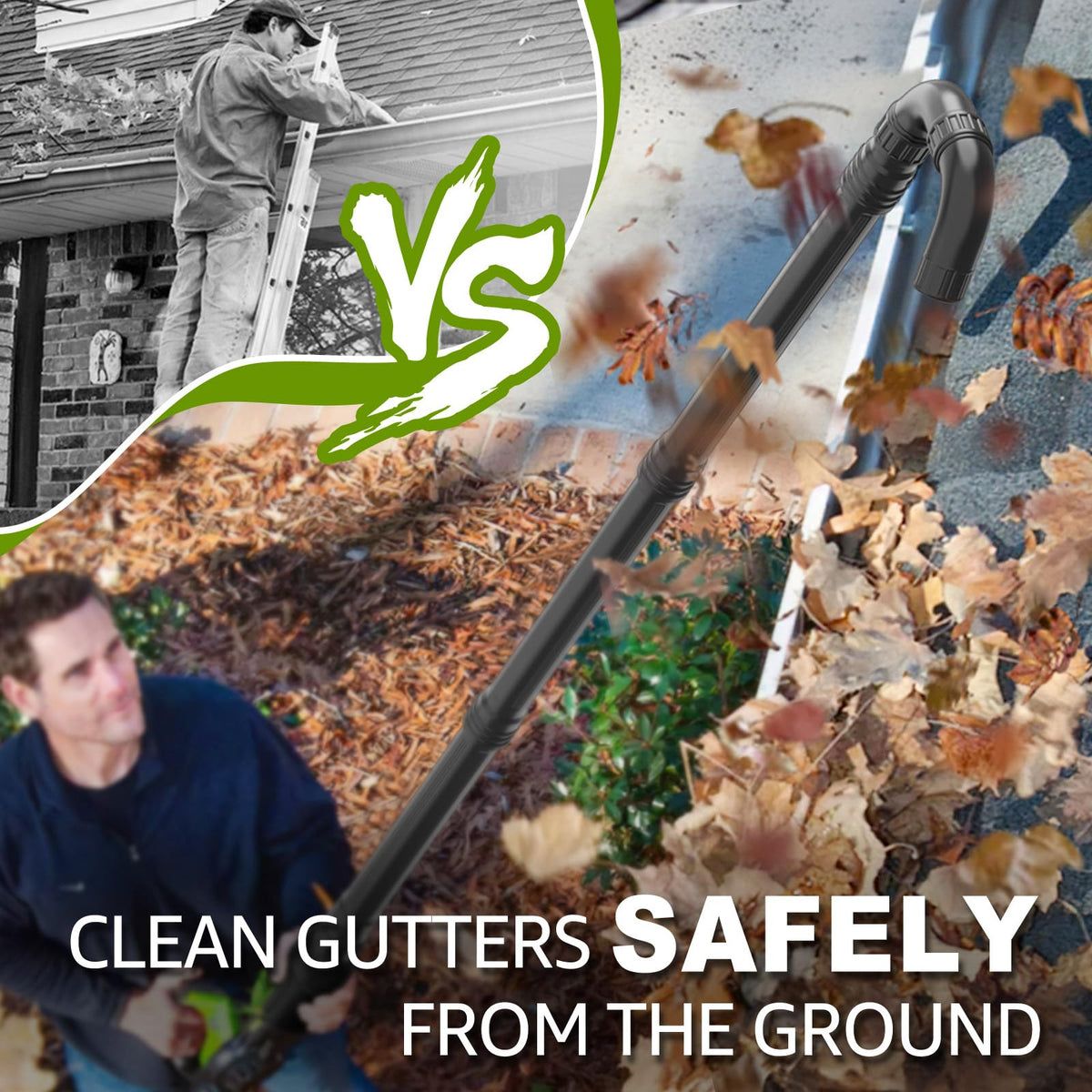 Sealegend 360-degree rotation nozzle enables flexible cleaning angles.