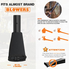 Sealegend extension tubes showing adjustable cleaning length for gutters.