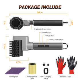 SEANCHEER bristle-free design reduces bristle shedding risk