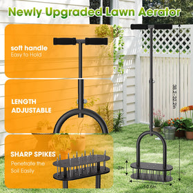 Seasky Lawn Aerator height adjustable for different users