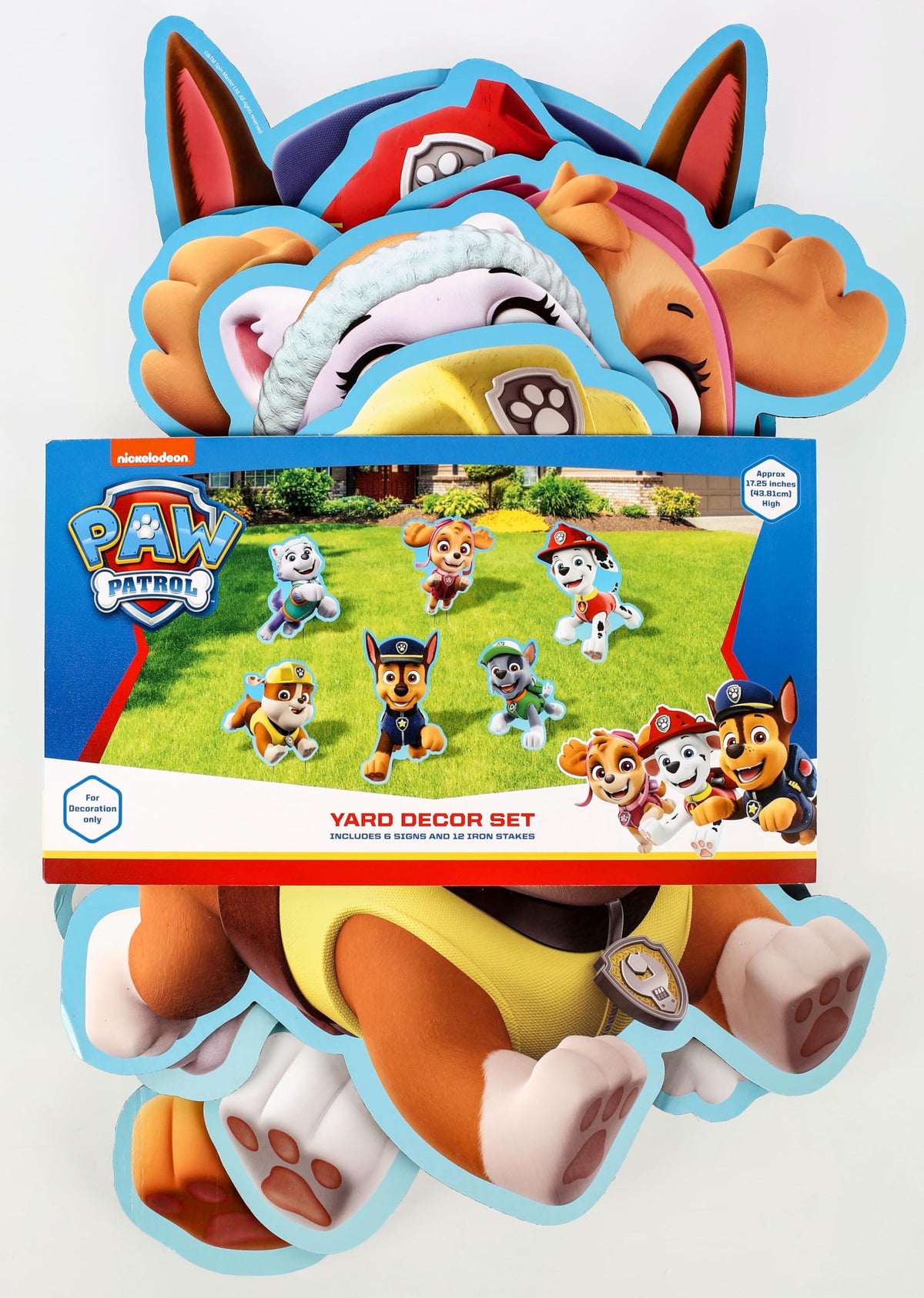 Seasons Paw Patrol yard sign Everest character playful outdoor surprise